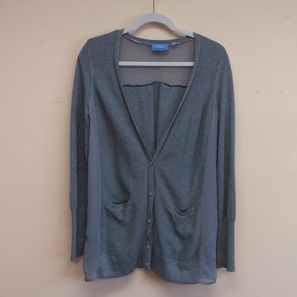 Simply Vera Gray Cardigan - Picture 1 of 11
